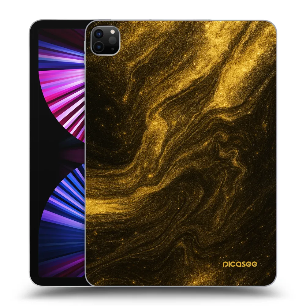 Picasee Μαύρη θήκη σιλικόνης για Apple iPad Pro 11" 2021 (3.gen) - Black