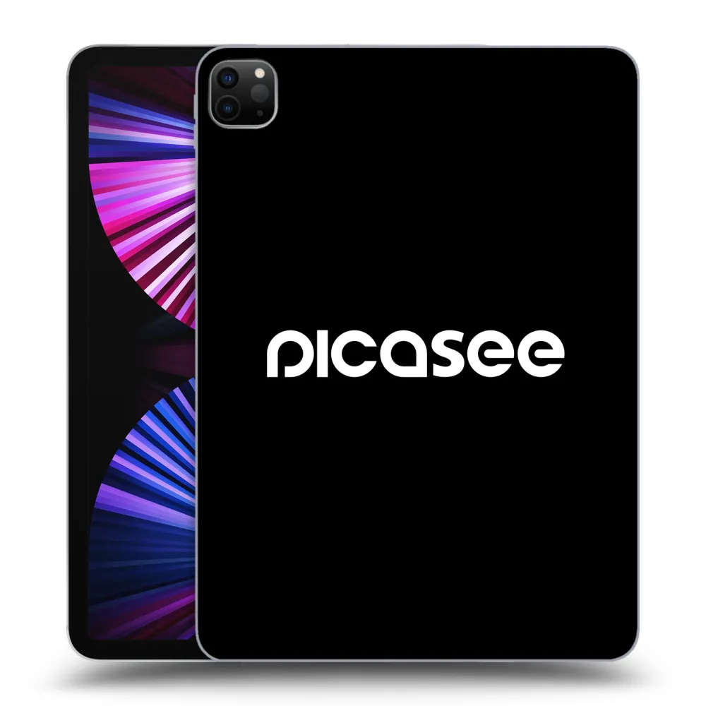 Picasee Μαύρη θήκη σιλικόνης για Apple iPad Pro 11" 2021 (3.gen) - Picasee - new logo - white