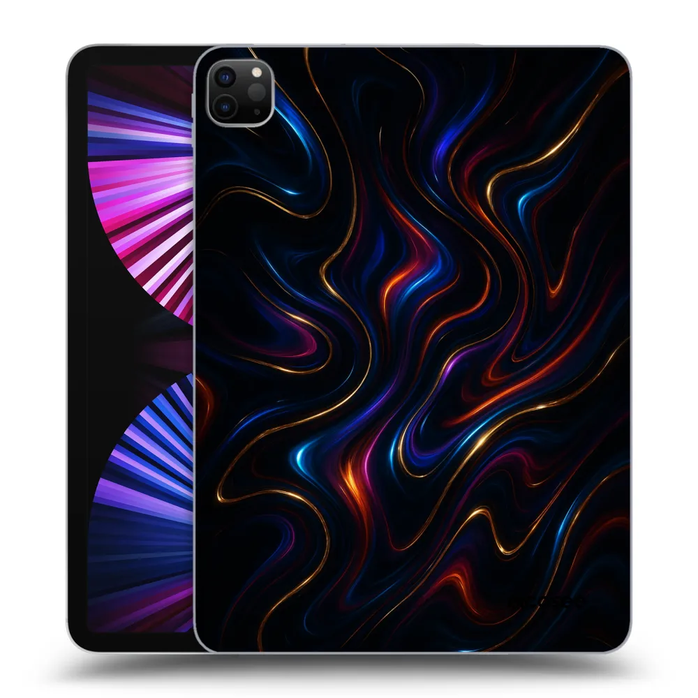 Picasee Μαύρη θήκη σιλικόνης για Apple iPad Pro 11" 2021 (3.gen) - Noir