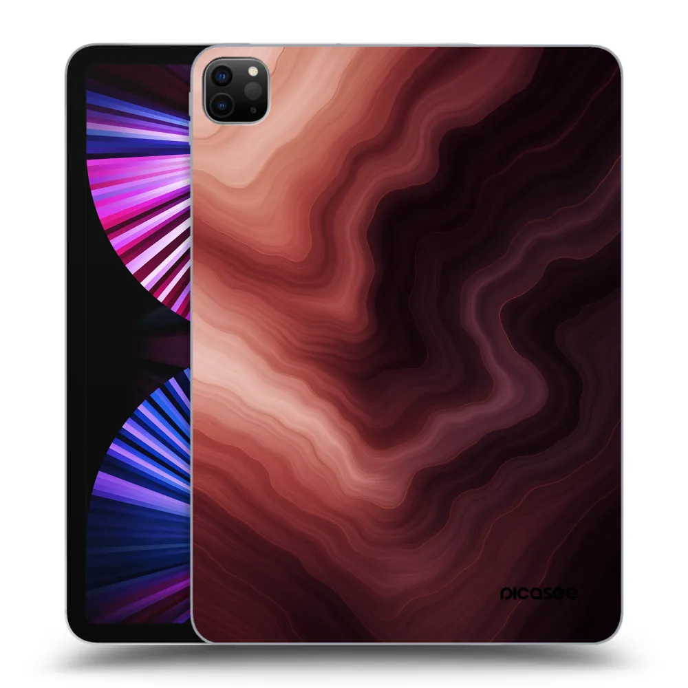 Picasee Μαύρη θήκη σιλικόνης για Apple iPad Pro 11" 2021 (3.gen) - Rouge