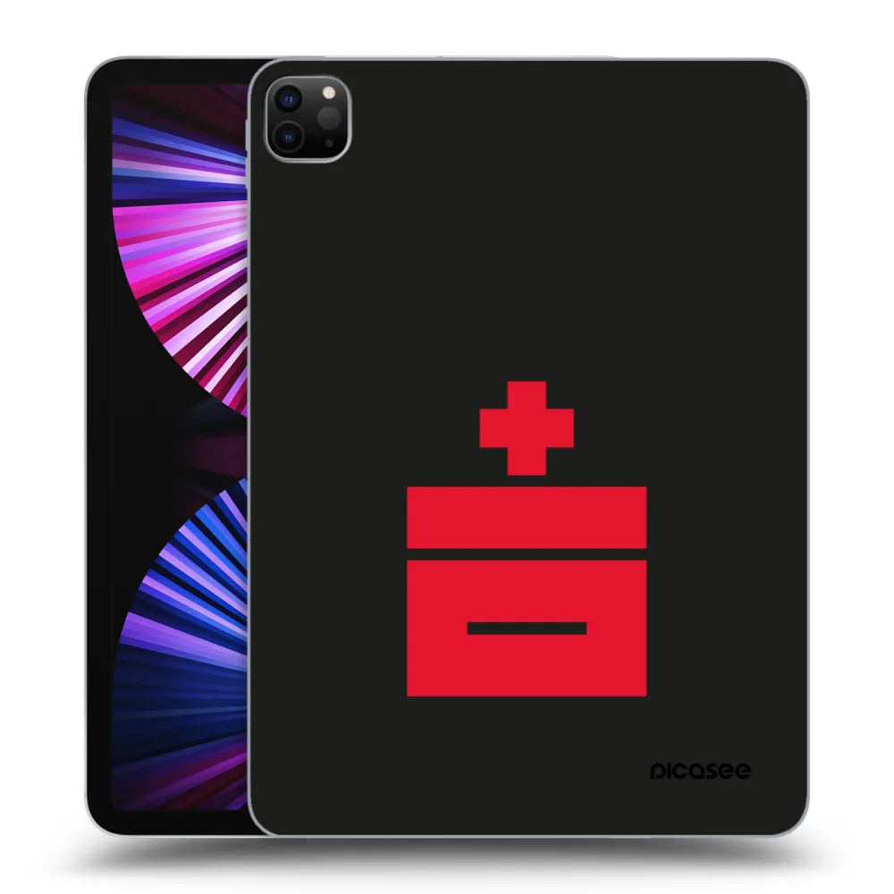 Picasee Μαύρη θήκη σιλικόνης για Apple iPad Pro 11" 2021 (3.gen) - Le Plastenciaga