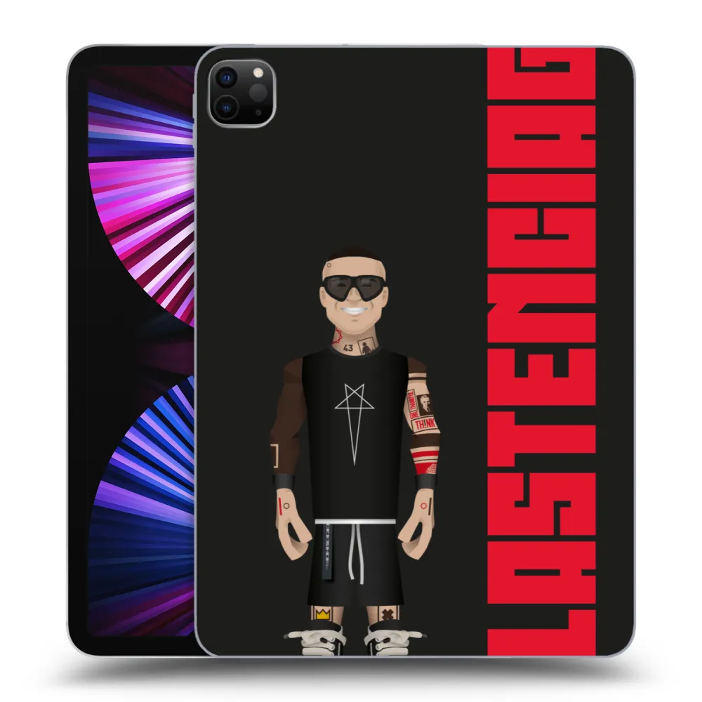 Picasee Μαύρη θήκη σιλικόνης για Apple iPad Pro 11" 2021 (3.gen) - Tomáš Rajchl