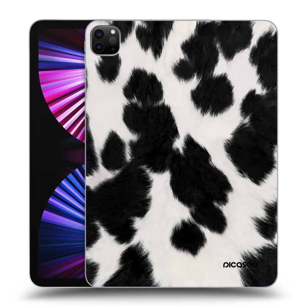 Picasee Μαύρη θήκη σιλικόνης για Apple iPad Pro 11" 2021 (3.gen) - Black Moo