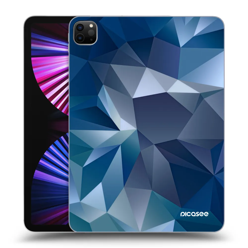 Picasee Μαύρη θήκη σιλικόνης για Apple iPad Pro 11" 2021 (3.gen) - Wallpaper