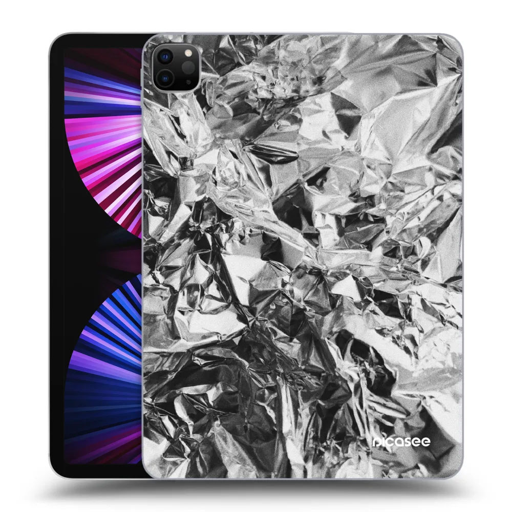Picasee Μαύρη θήκη σιλικόνης για Apple iPad Pro 11" 2021 (3.gen) - Chrome