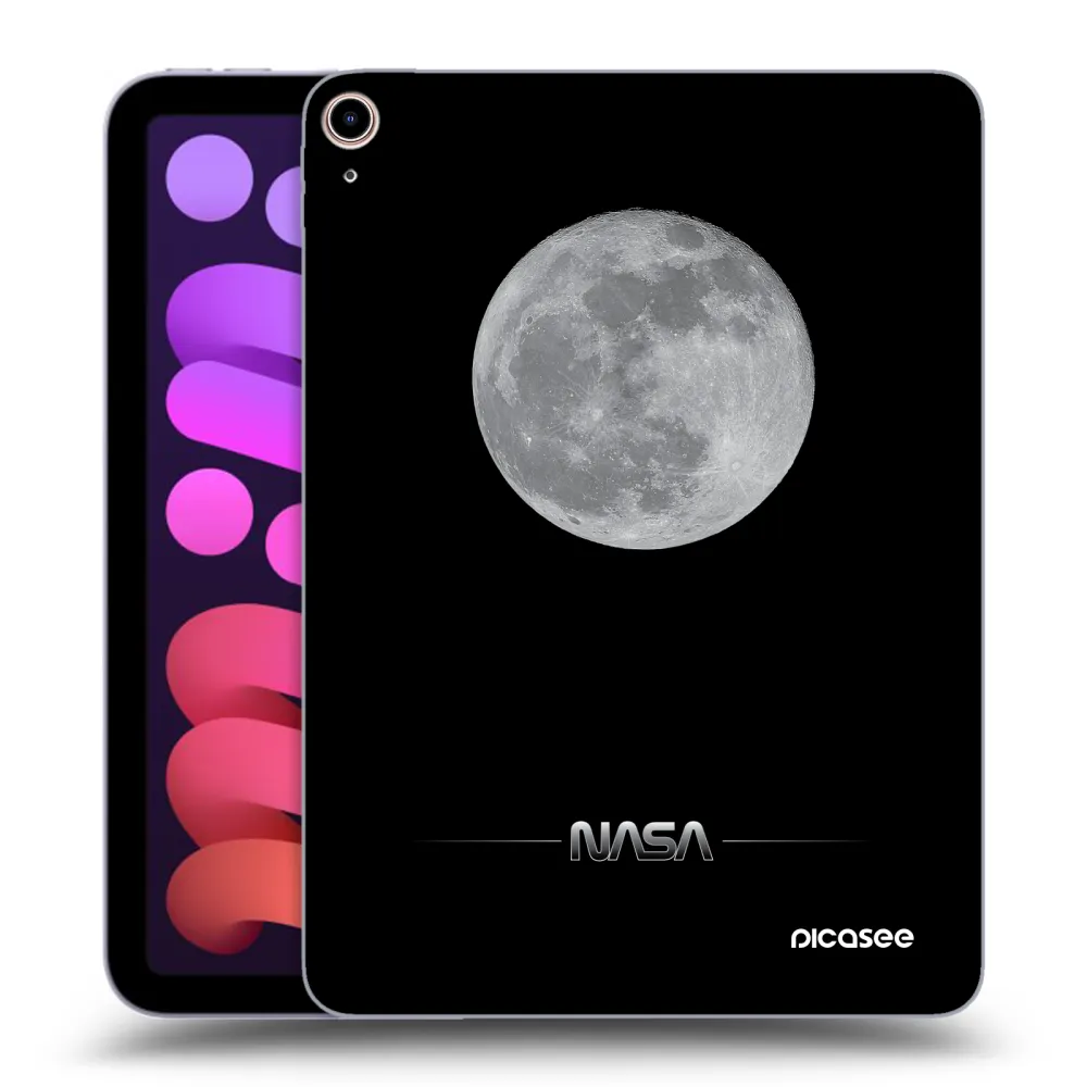 Picasee διαφανής θήκη σιλικόνης Apple iPad mini 2021 (6. gen) - Moon Minimal