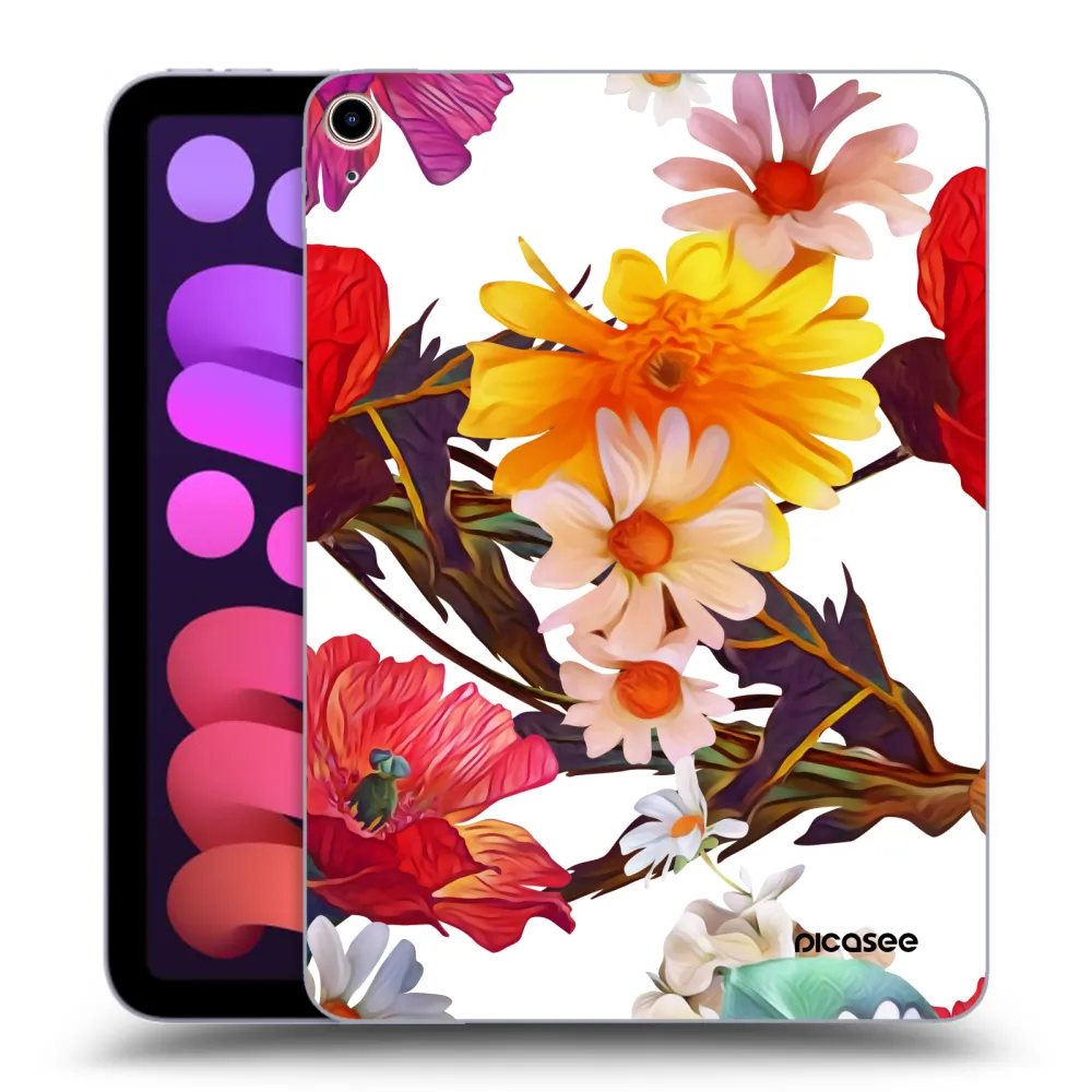Picasee διαφανής θήκη σιλικόνης Apple iPad mini 2021 (6. gen) - Meadow