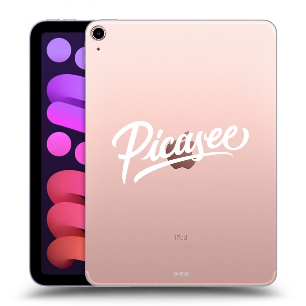 Picasee διαφανής θήκη σιλικόνης Apple iPad mini 2021 (6. gen) - Picasee - old logo - white