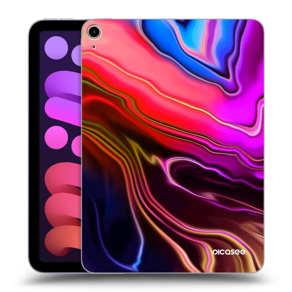 Picasee διαφανής θήκη σιλικόνης Apple iPad mini 2021 (6. gen) - Electric