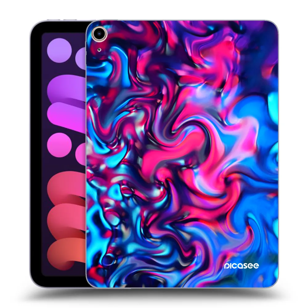 Picasee διαφανής θήκη σιλικόνης Apple iPad mini 2021 (6. gen) - Redlight