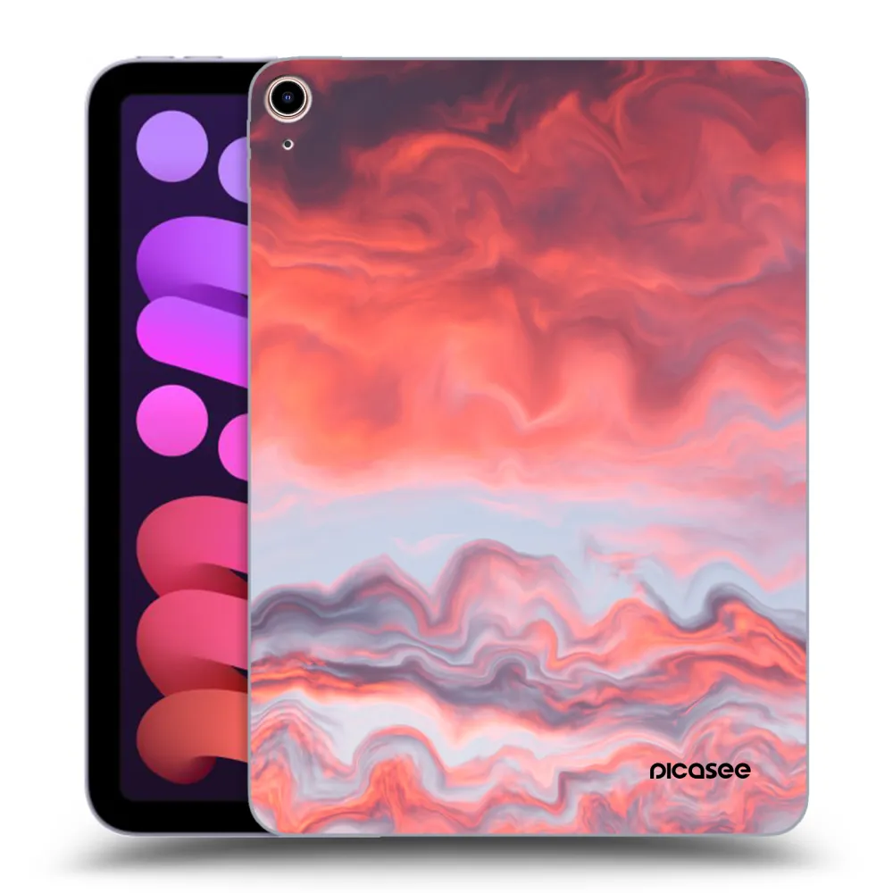 Picasee διαφανής θήκη σιλικόνης Apple iPad mini 2021 (6. gen) - Sunset