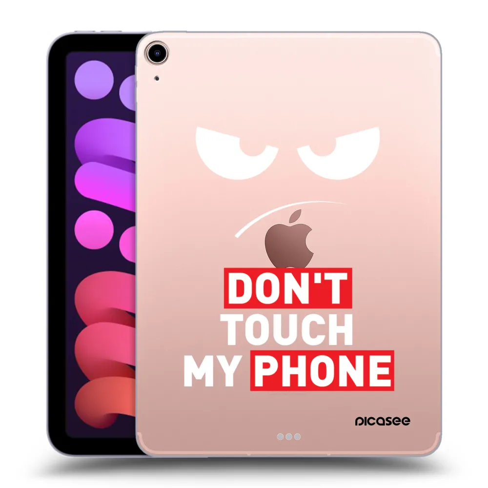 Picasee διαφανής θήκη σιλικόνης Apple iPad mini 2021 (6. gen) - Angry Eyes - Transparent