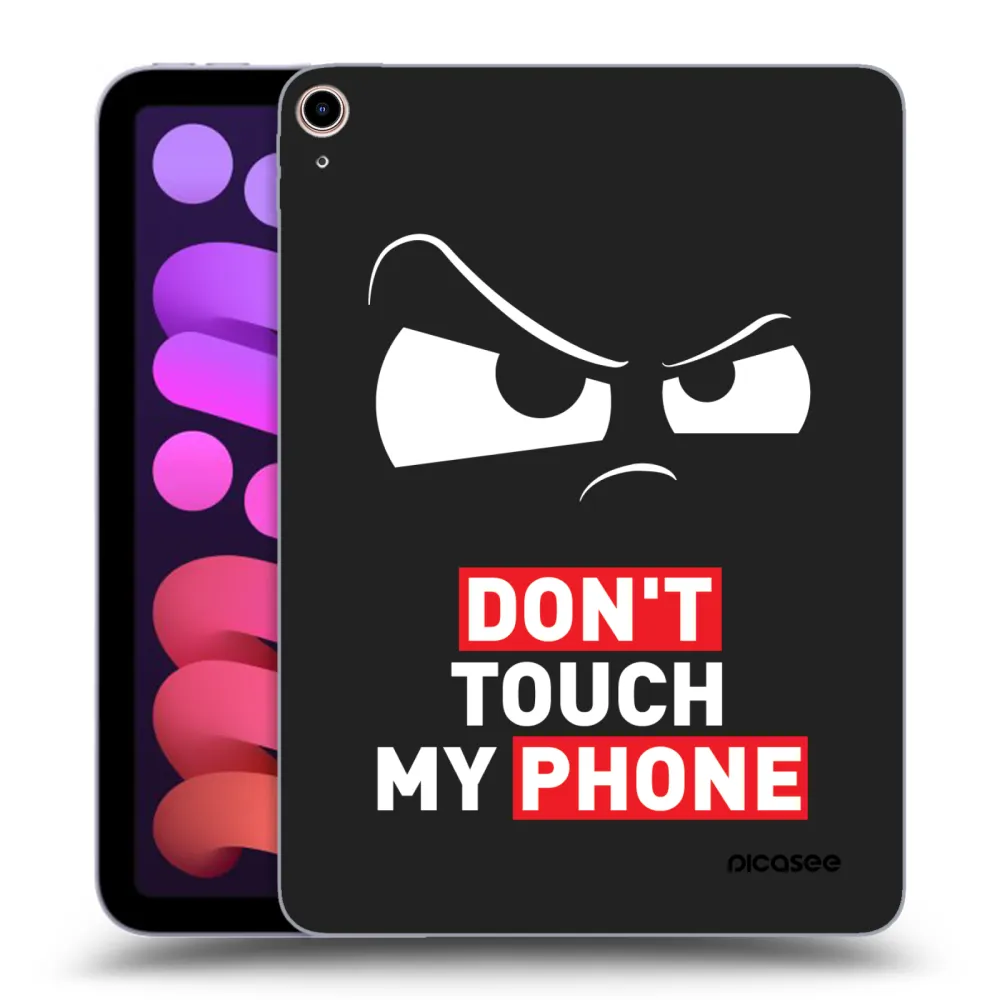 Picasee Μαύρη θήκη σιλικόνης για Apple iPad mini 2021 (6. gen) - Cloudy Eye - Transparent