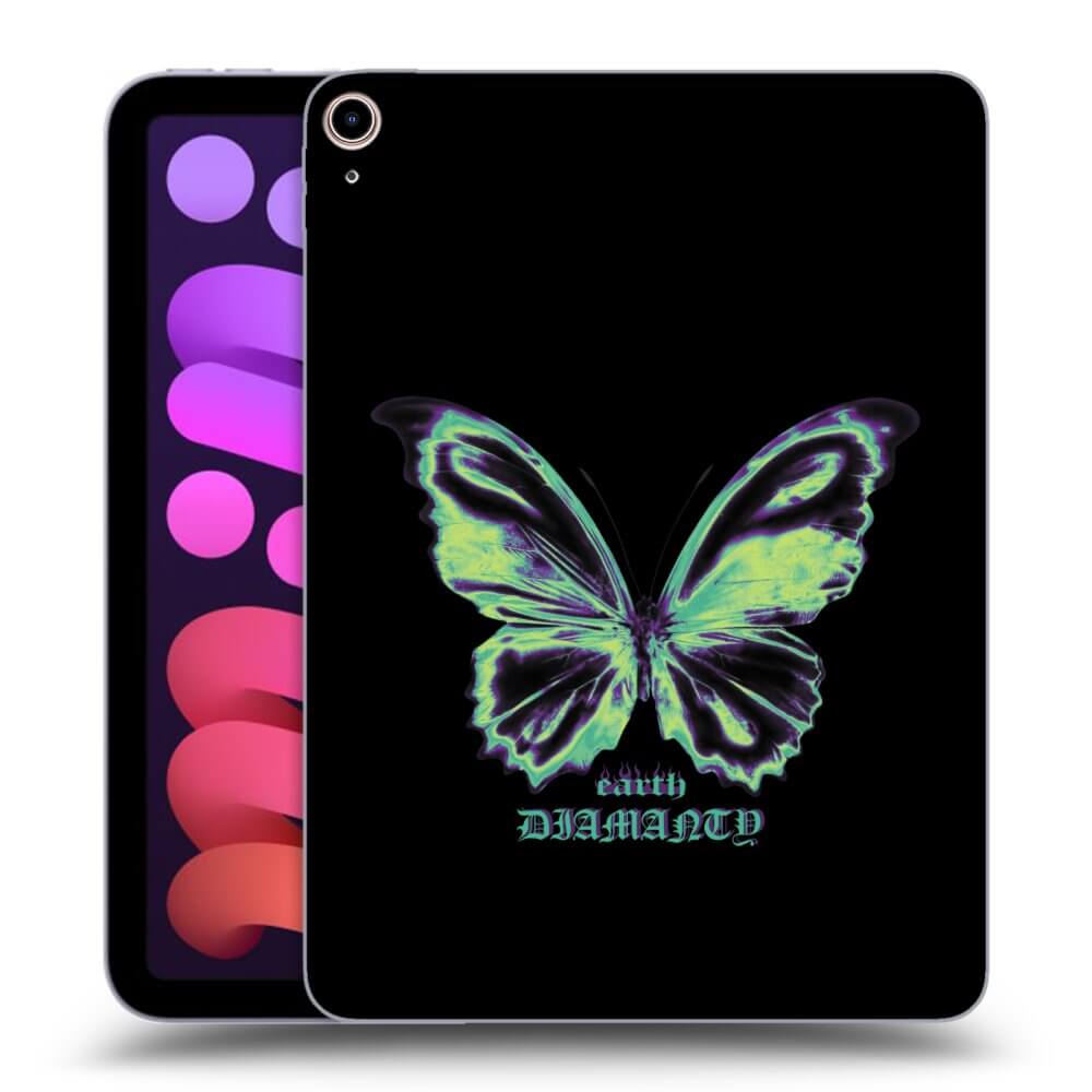 Picasee διαφανής θήκη σιλικόνης Apple iPad mini 2021 (6. gen) - Diamanty Blue