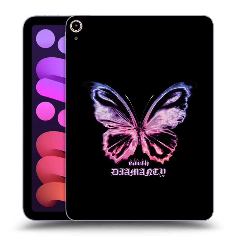 Picasee διαφανής θήκη σιλικόνης Apple iPad mini 2021 (6. gen) - Diamanty Purple