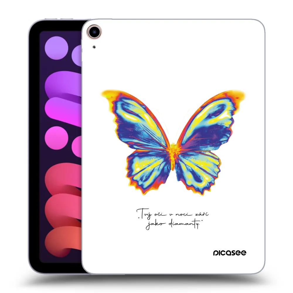 Picasee διαφανής θήκη σιλικόνης Apple iPad mini 2021 (6. gen) - Diamanty White