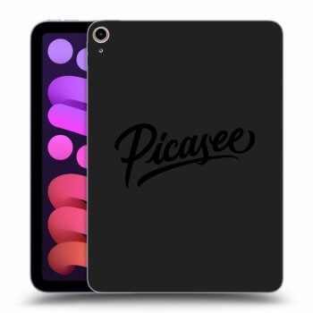 Picasee Μαύρη θήκη σιλικόνης για Apple iPad mini 2021 (6. gen) - Picasee - old logo - black