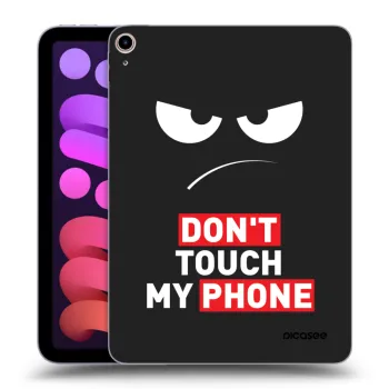 Picasee Μαύρη θήκη σιλικόνης για Apple iPad mini 2021 (6. gen) - Angry Eyes - Transparent