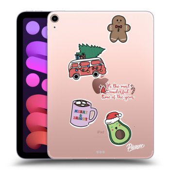 Θήκη για Apple iPad mini 2021 (6. gen) - Christmas Stickers