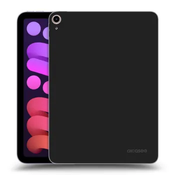 Picasee Μαύρη θήκη σιλικόνης για Apple iPad mini 2021 (6. gen) - Clear