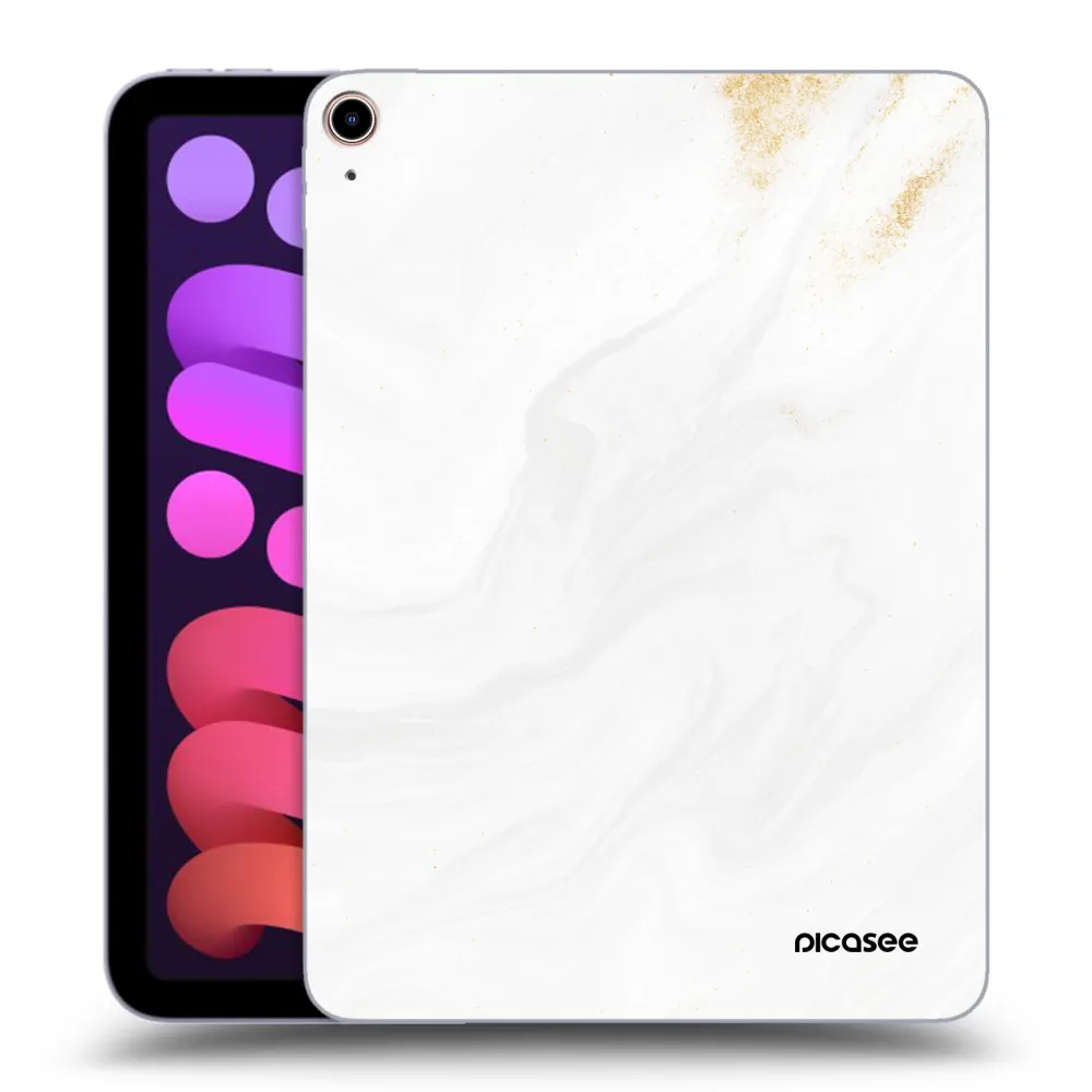 Picasee διαφανής θήκη σιλικόνης Apple iPad mini 2021 (6. gen) - White