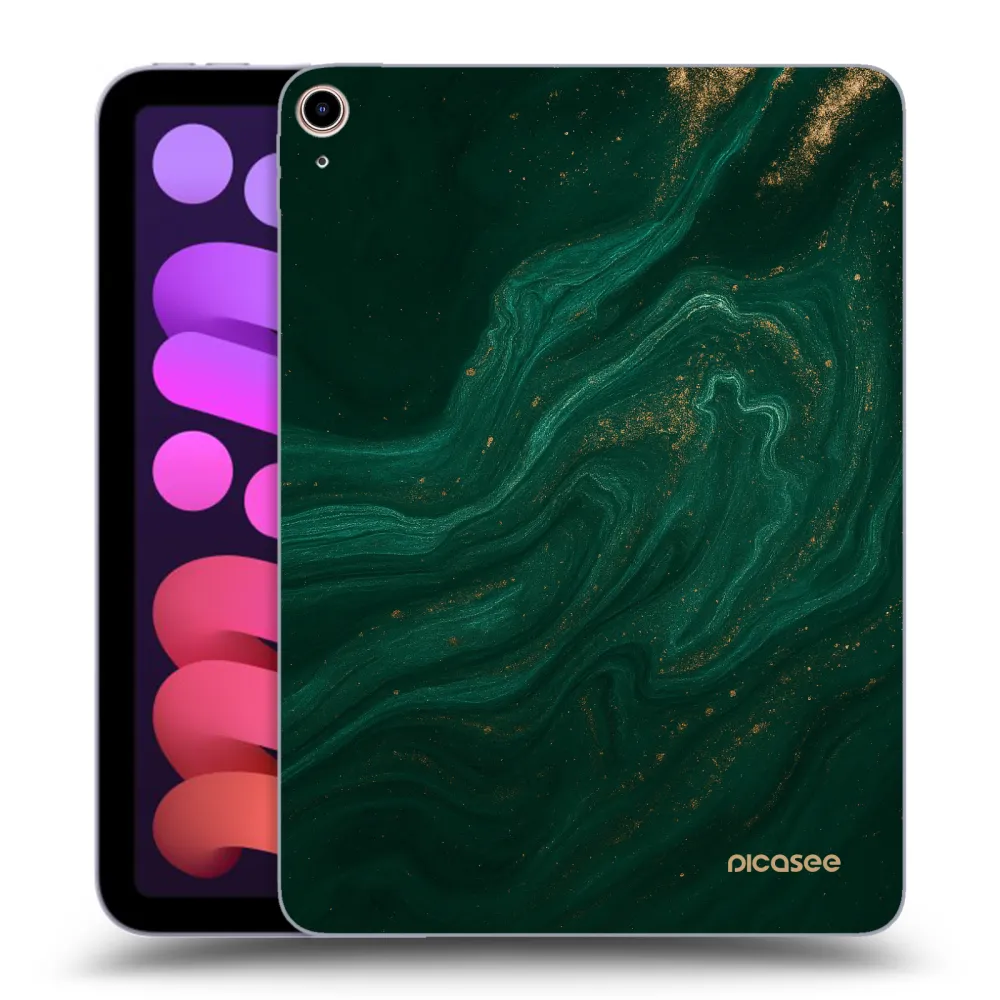 Picasee διαφανής θήκη σιλικόνης Apple iPad mini 2021 (6. gen) - Green