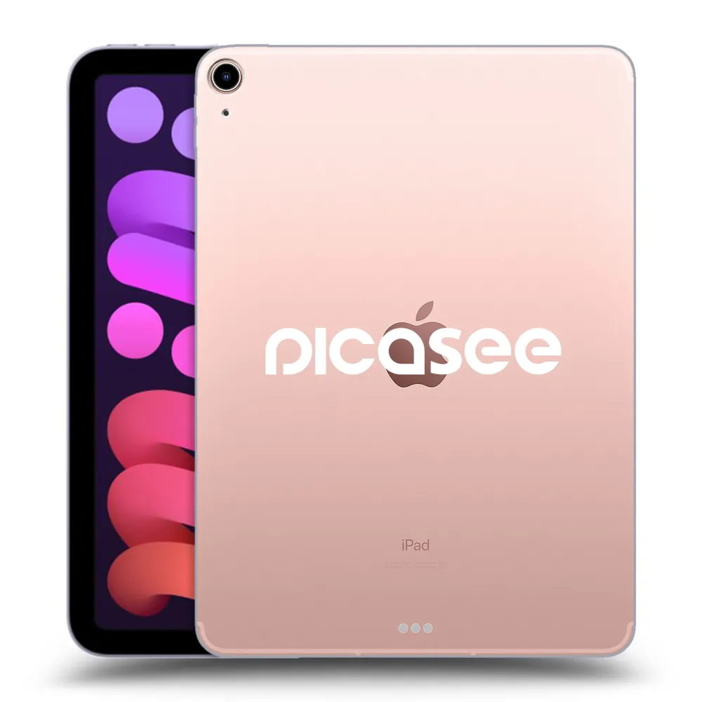 Picasee διαφανής θήκη σιλικόνης Apple iPad mini 2021 (6. gen) - Picasee - new logo - white