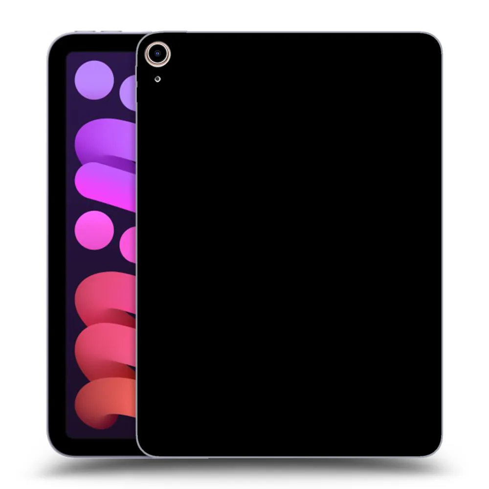Picasee Μαύρη θήκη σιλικόνης για Apple iPad mini 2021 (6. gen) - Picasee - new logo - black