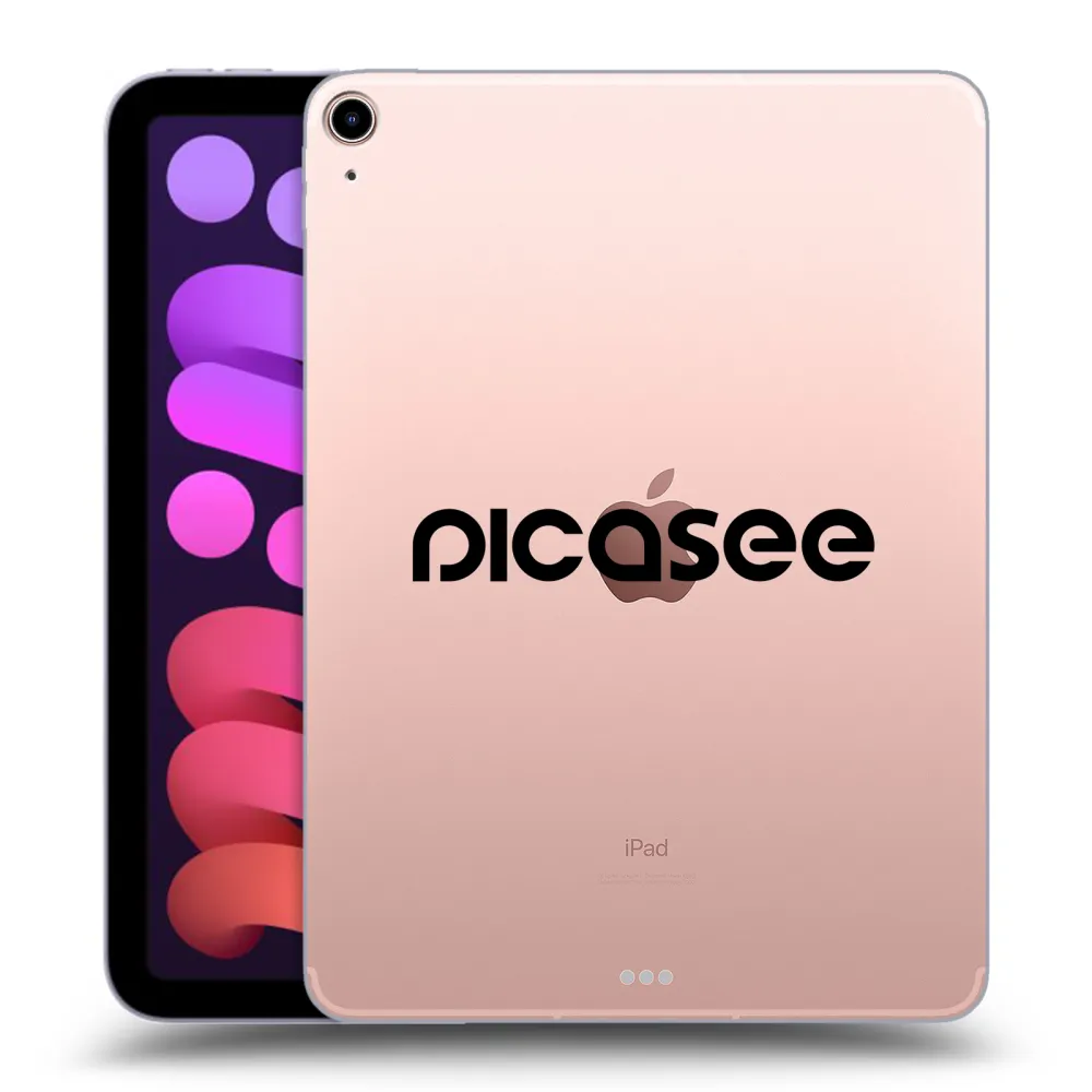 Picasee διαφανής θήκη σιλικόνης Apple iPad mini 2021 (6. gen) - Picasee - new logo - black