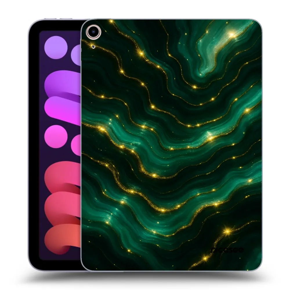 Picasee διαφανής θήκη σιλικόνης Apple iPad mini 2021 (6. gen) - Emerald