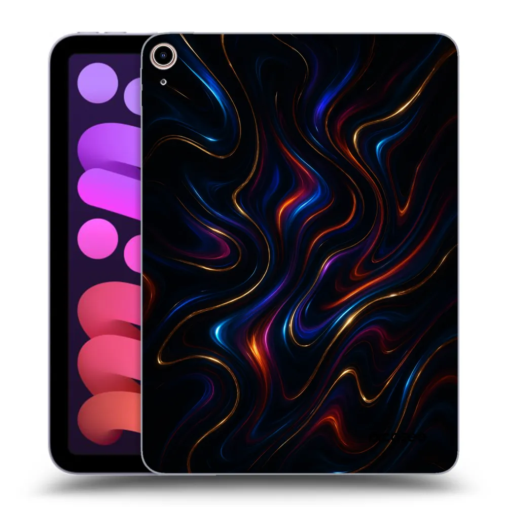 Picasee διαφανής θήκη σιλικόνης Apple iPad mini 2021 (6. gen) - Noir