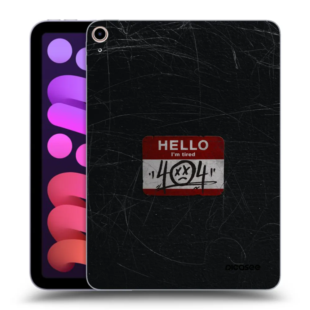 Picasee διαφανής θήκη σιλικόνης Apple iPad mini 2021 (6. gen) - HELLO 404