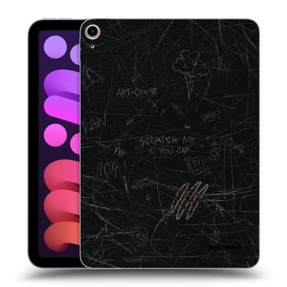 Picasee διαφανής θήκη σιλικόνης Apple iPad mini 2021 (6. gen) - SCRATCH