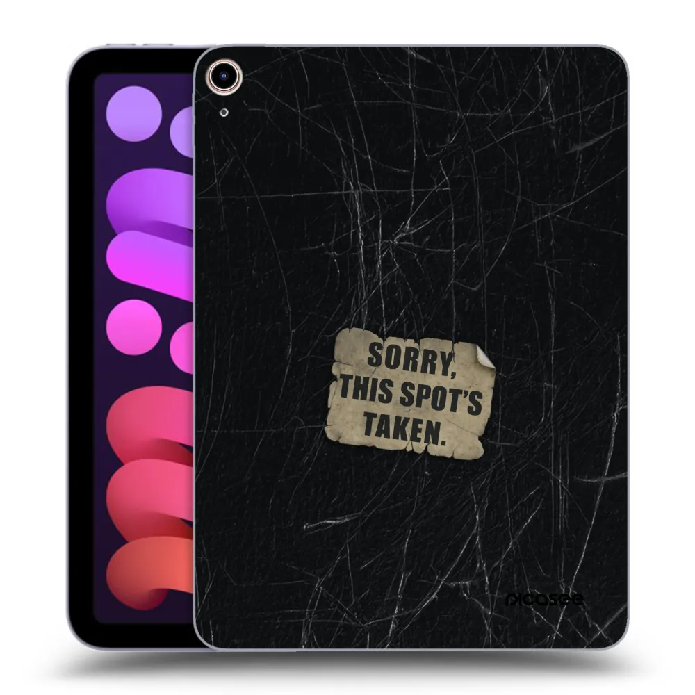 Picasee διαφανής θήκη σιλικόνης Apple iPad mini 2021 (6. gen) - SORRY