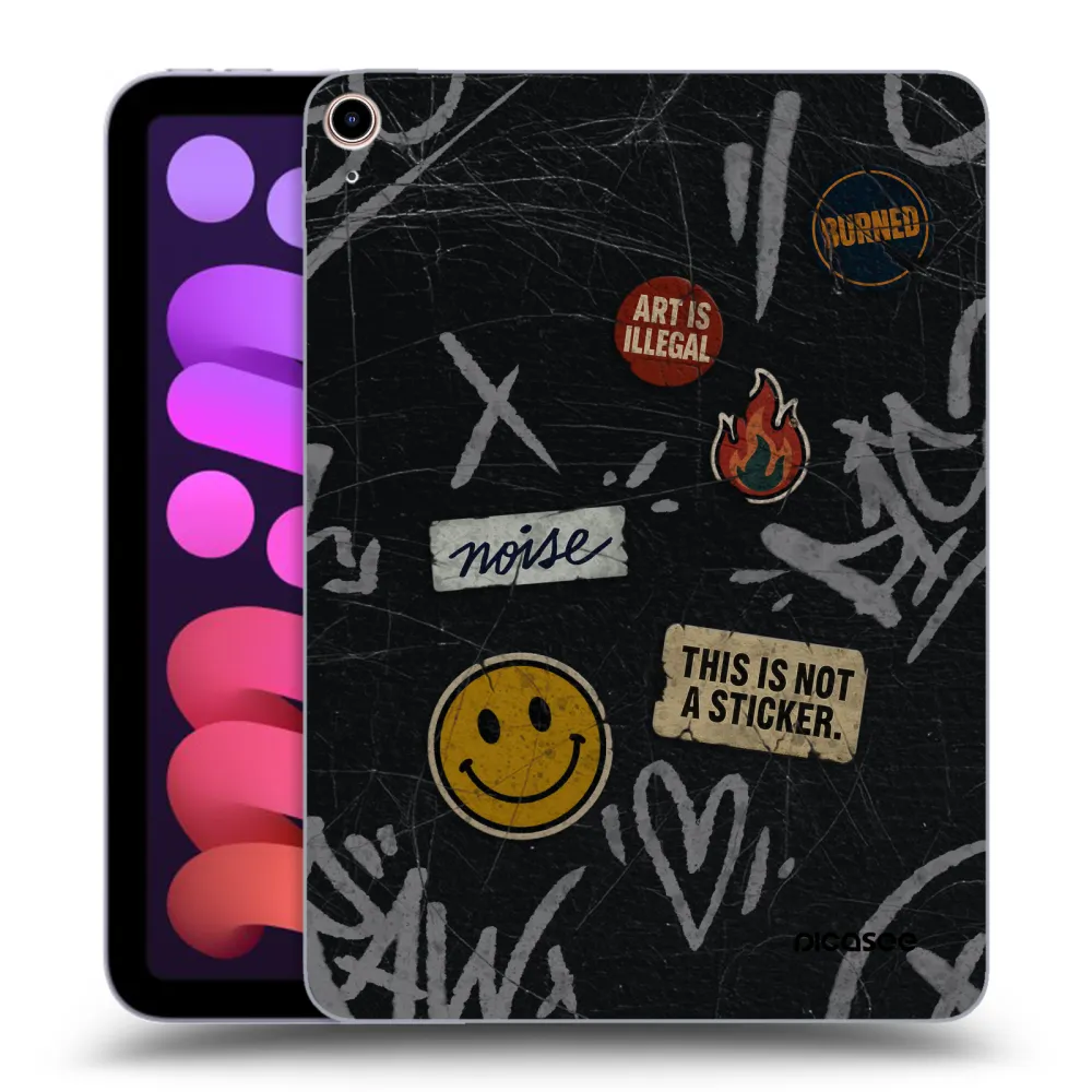 Picasee διαφανής θήκη σιλικόνης Apple iPad mini 2021 (6. gen) - STICKERS x TAGS
