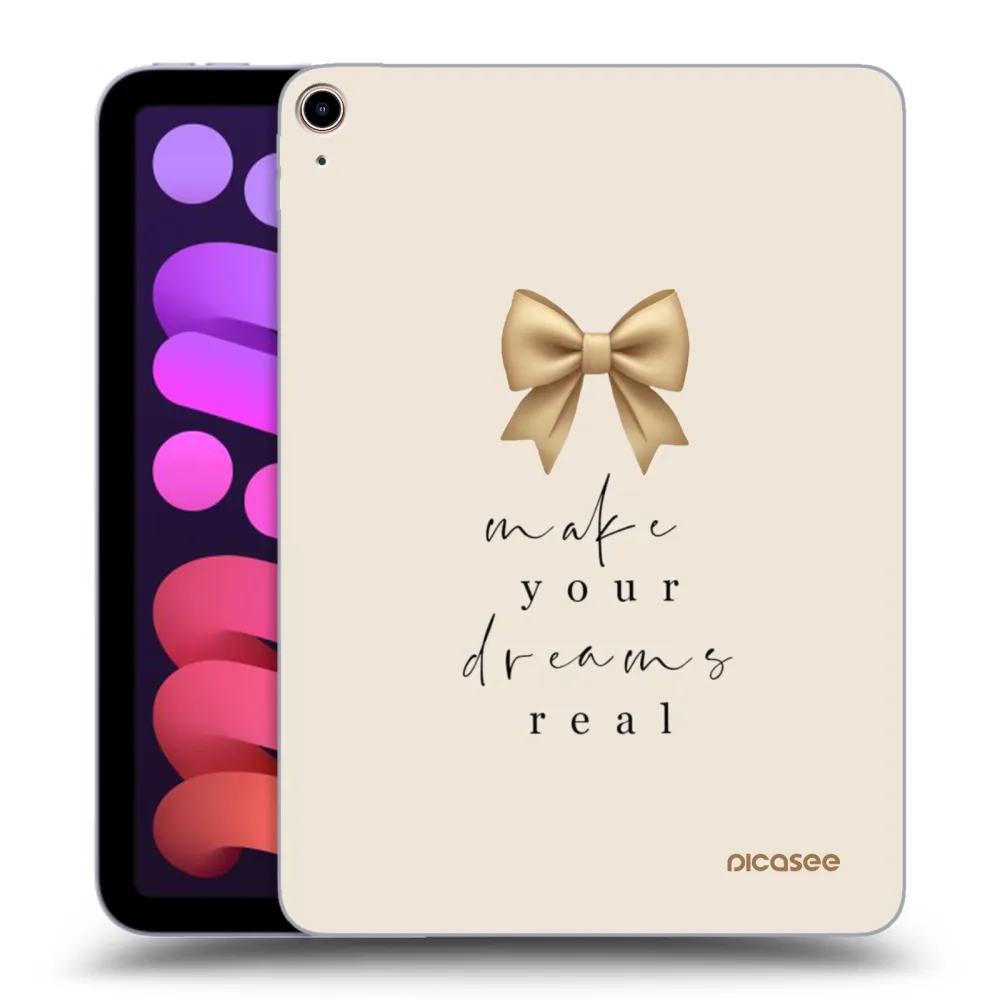 Picasee διαφανής θήκη σιλικόνης Apple iPad mini 2021 (6. gen) - Golden Dream