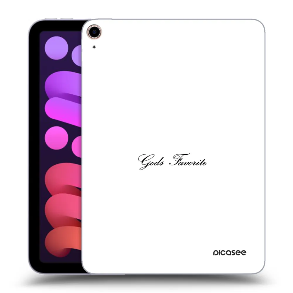 Picasee διαφανής θήκη σιλικόνης Apple iPad mini 2021 (6. gen) - Gods Favorite