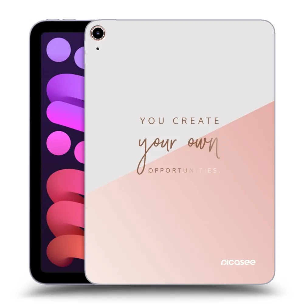Picasee διαφανής θήκη σιλικόνης Apple iPad mini 2021 (6. gen) - You create your own opportunities