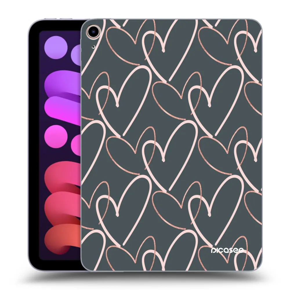 Picasee διαφανής θήκη σιλικόνης Apple iPad mini 2021 (6. gen) - Lots of love