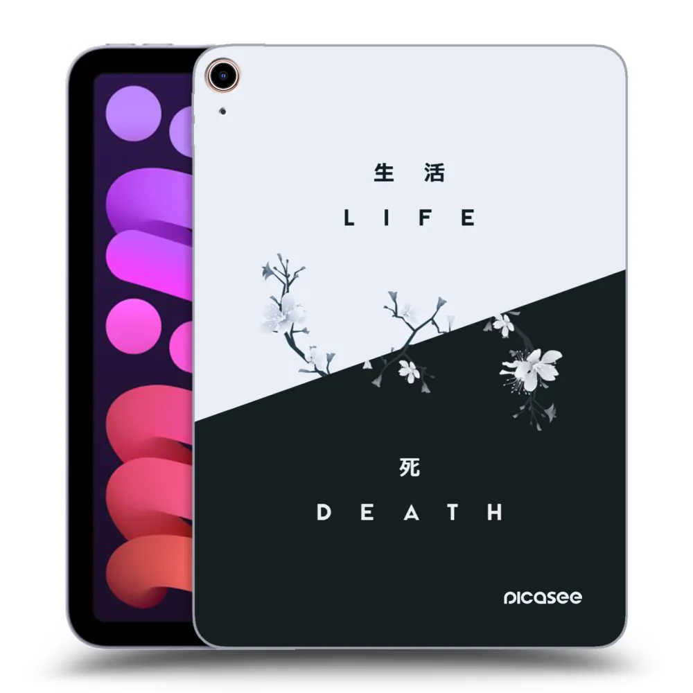 Picasee διαφανής θήκη σιλικόνης Apple iPad mini 2021 (6. gen) - Life - Death