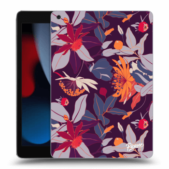 Θήκη για Apple iPad 10.2" 2021 (9. gen) - Purple Leaf