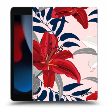 Θήκη για Apple iPad 10.2" 2021 (9. gen) - Red Lily