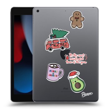 Θήκη για Apple iPad 10.2" 2021 (9. gen) - Christmas Stickers