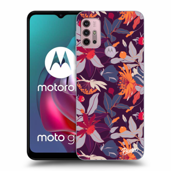 Θήκη για Motorola Moto G30 - Purple Leaf