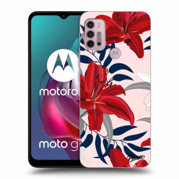 Θήκη για Motorola Moto G30 - Red Lily