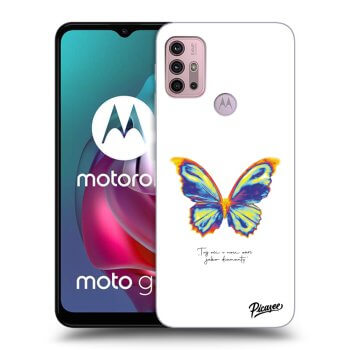 Θήκη για Motorola Moto G30 - Diamanty White