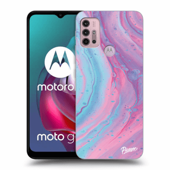 Θήκη για Motorola Moto G30 - Pink liquid