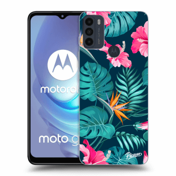 Θήκη για Motorola Moto G50 - Pink Monstera