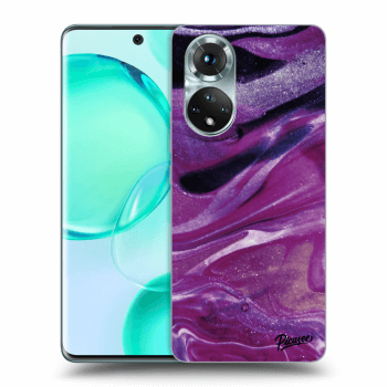 Θήκη για Honor 50 5G - Purple glitter