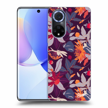 Θήκη για Huawei Nova 9 - Purple Leaf